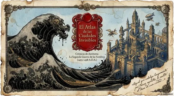 Portada de El Atlas de las Ciudades Invisibles