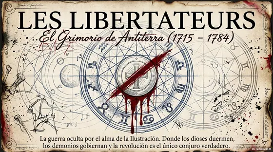 Portada de Les Libertateurs: El Grimorio de Antiterra