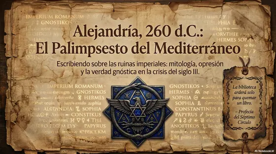 Portada de Alejandría, 260 d.C.: El Palimpsesto del Mediterráneo