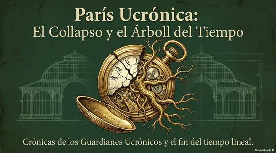 Portada de París Ucrónica: El Colapso y el Árbol del Tiempo