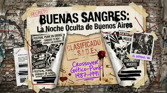 Portada de Buenas Sangres: La Noche Oculta de Buenos Aires
