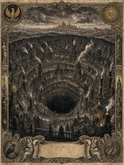 Caldero and its volcanic crater, from the ATEM glossary