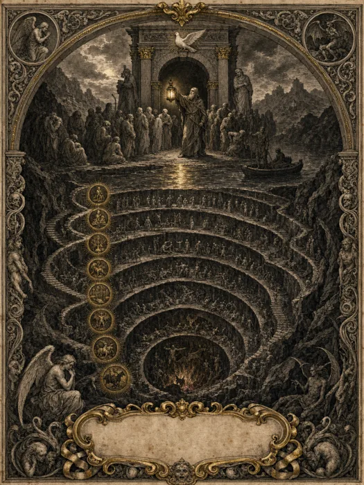 The Inferno and its descent, from the ATEM glossary